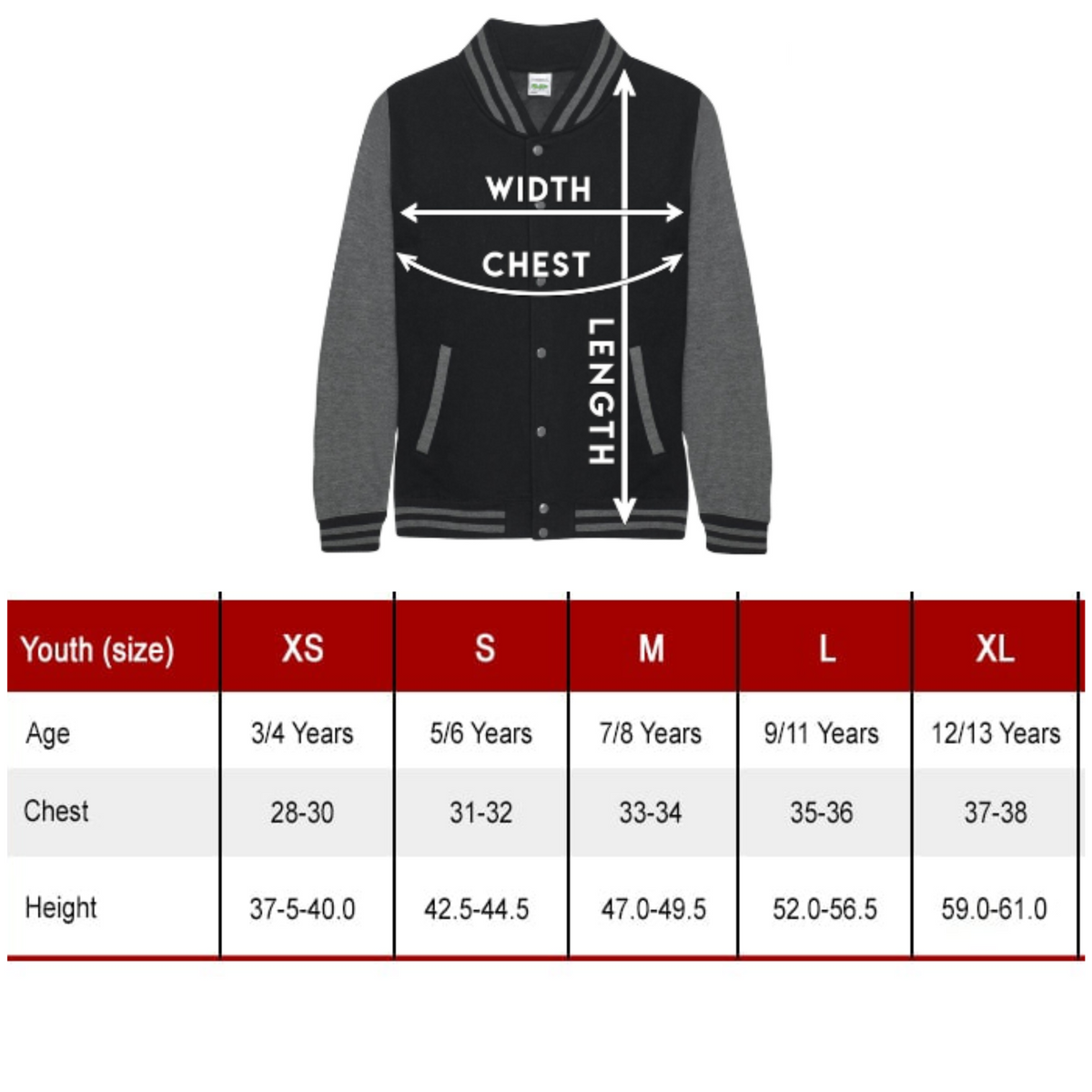 YOUTH Terrifier Varsity Jacket
