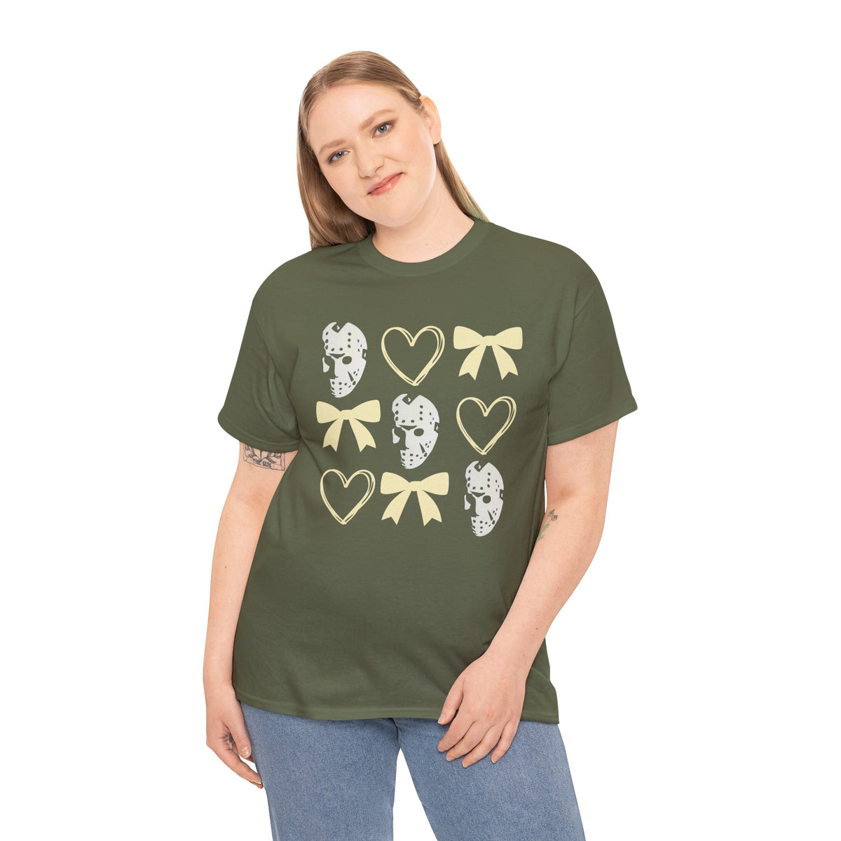 Jason Hearts & Bows Graphic Tee