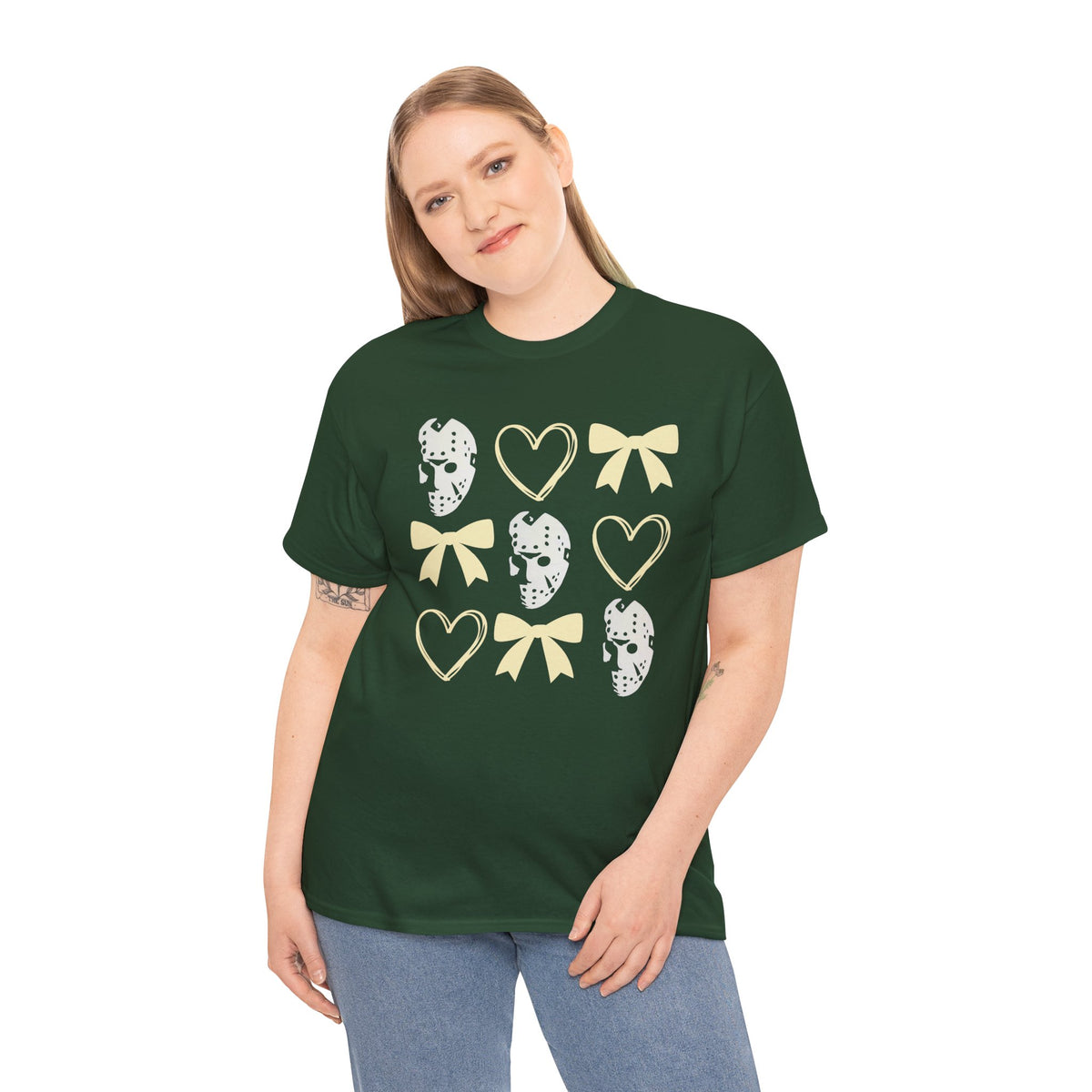 Jason Hearts & Bows Graphic Tee