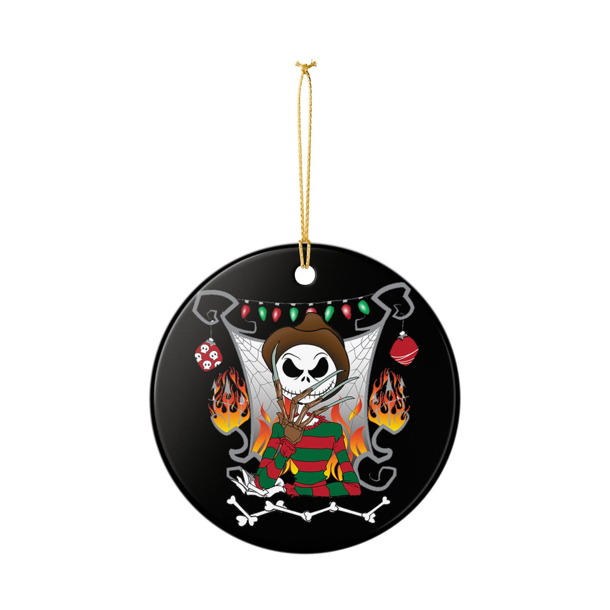 Freddy Jack Ceramic Ornament