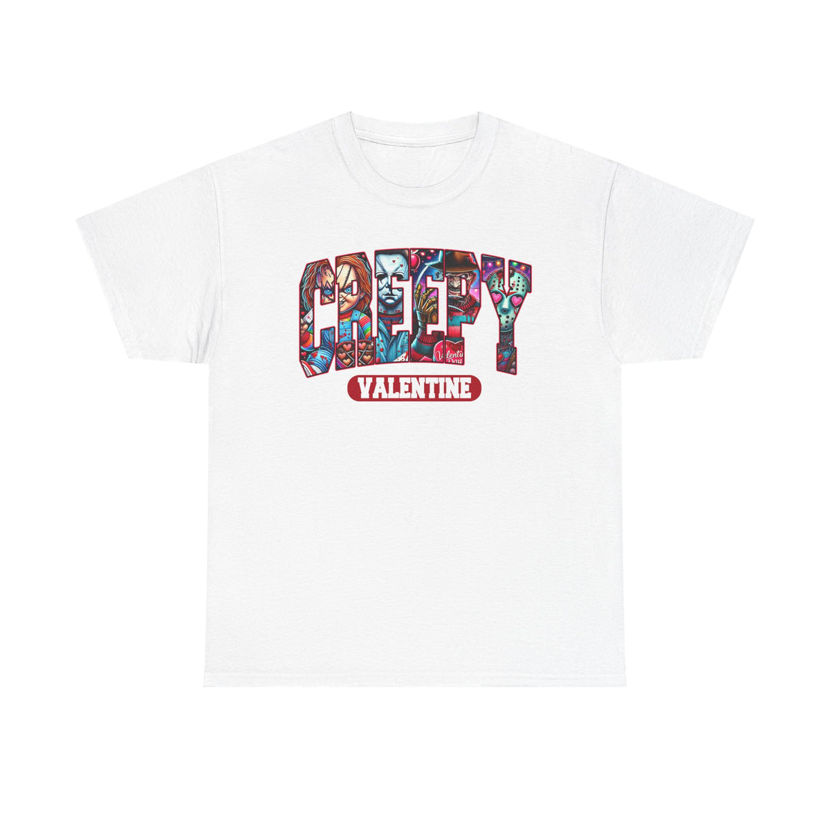 Horror Valentine T-Shirt — Creepy Heart Valentine Tee