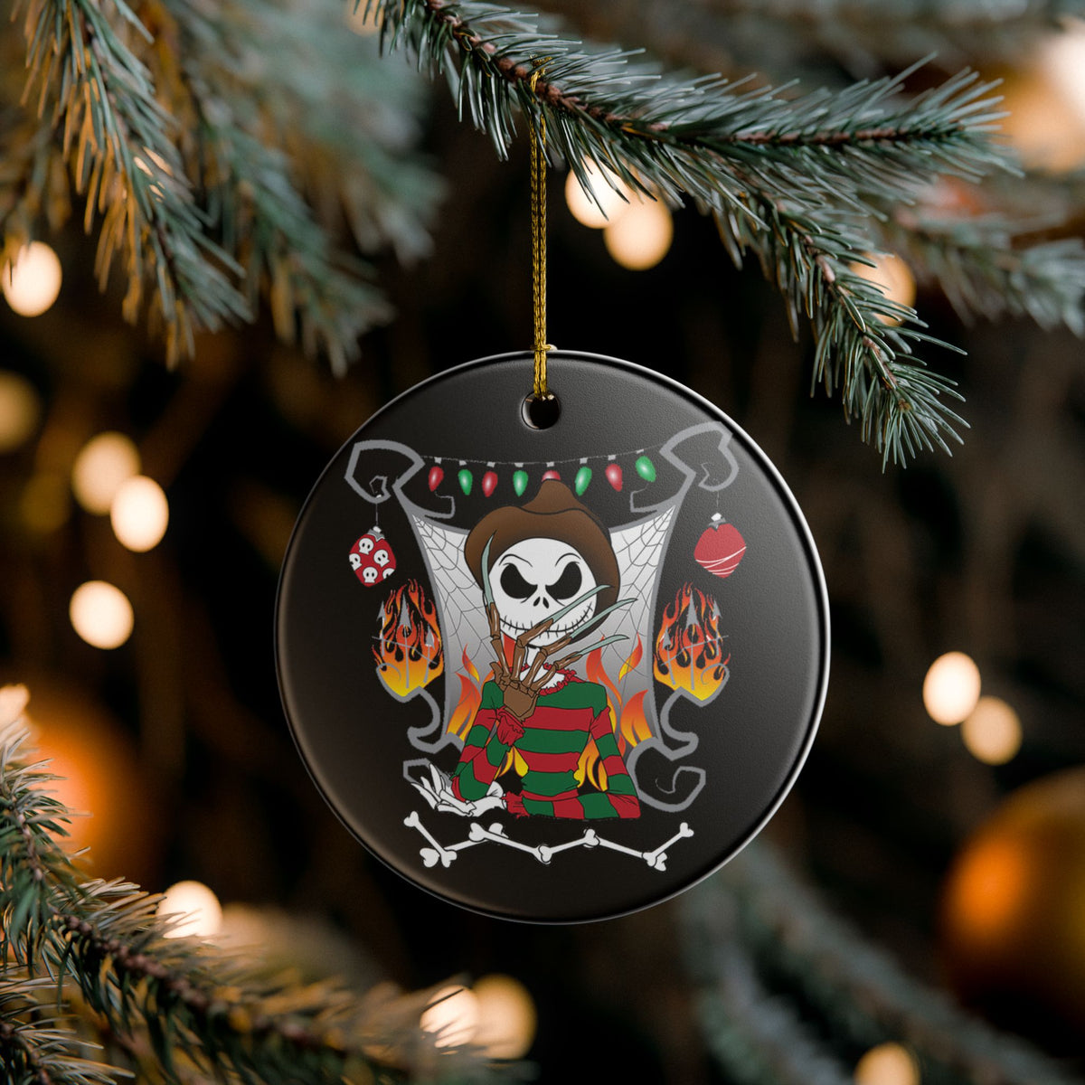Freddy Jack Ceramic Ornament
