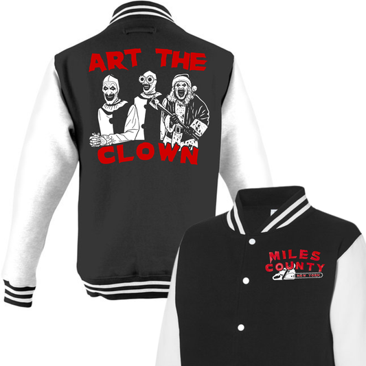 Art the Clown Terrifier Varsity Jacket