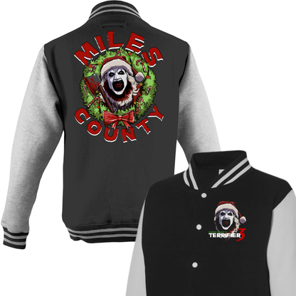 TERRIFIER 3 “Killer Christmas” Varsity Jacket