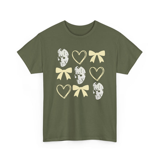 Jason Hearts & Bows Graphic Tee
