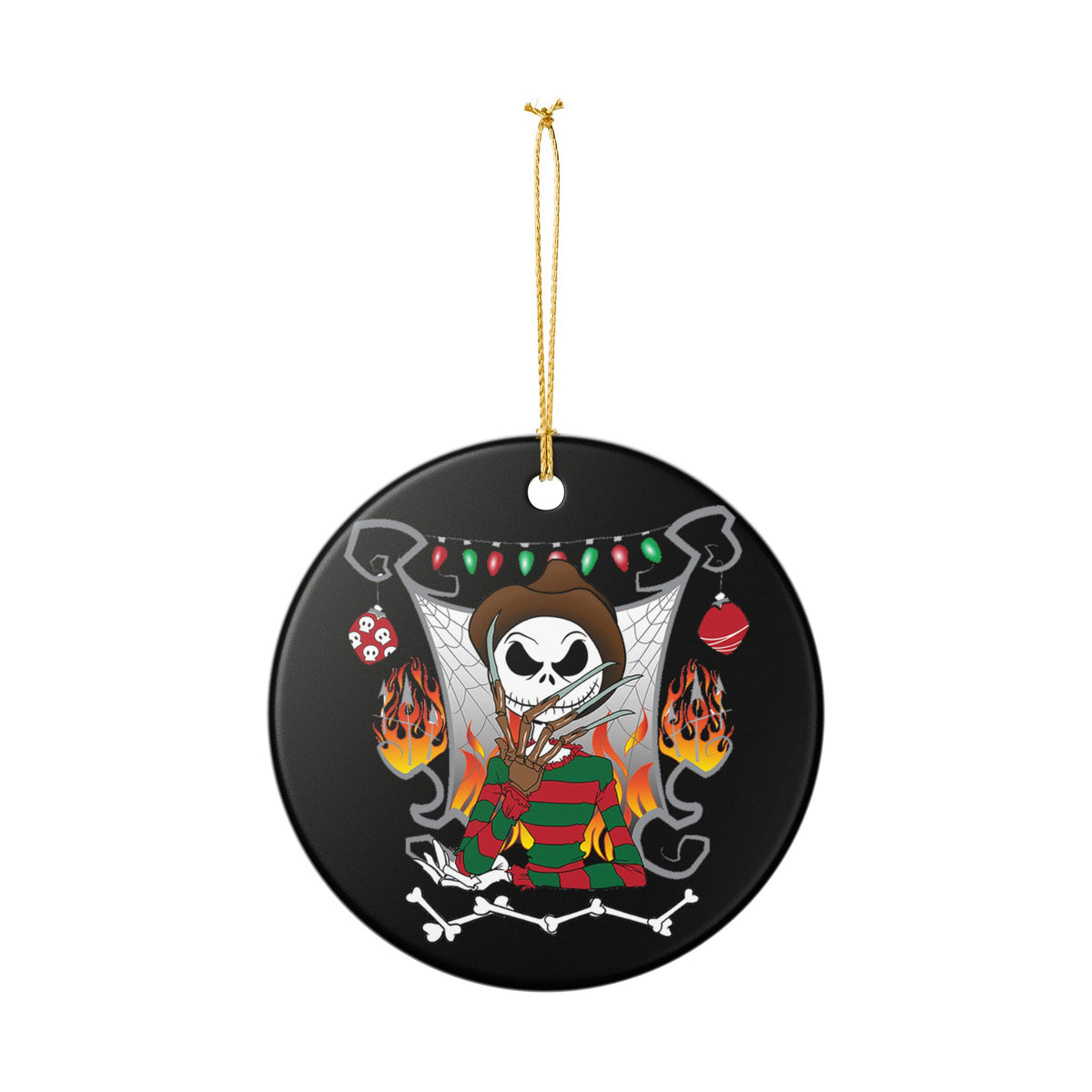 Freddy Jack Ceramic Ornament