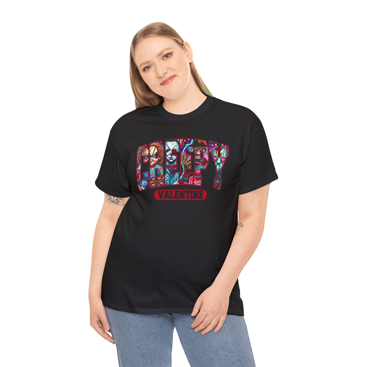 Horror Valentine T-Shirt — Creepy Heart Valentine Tee