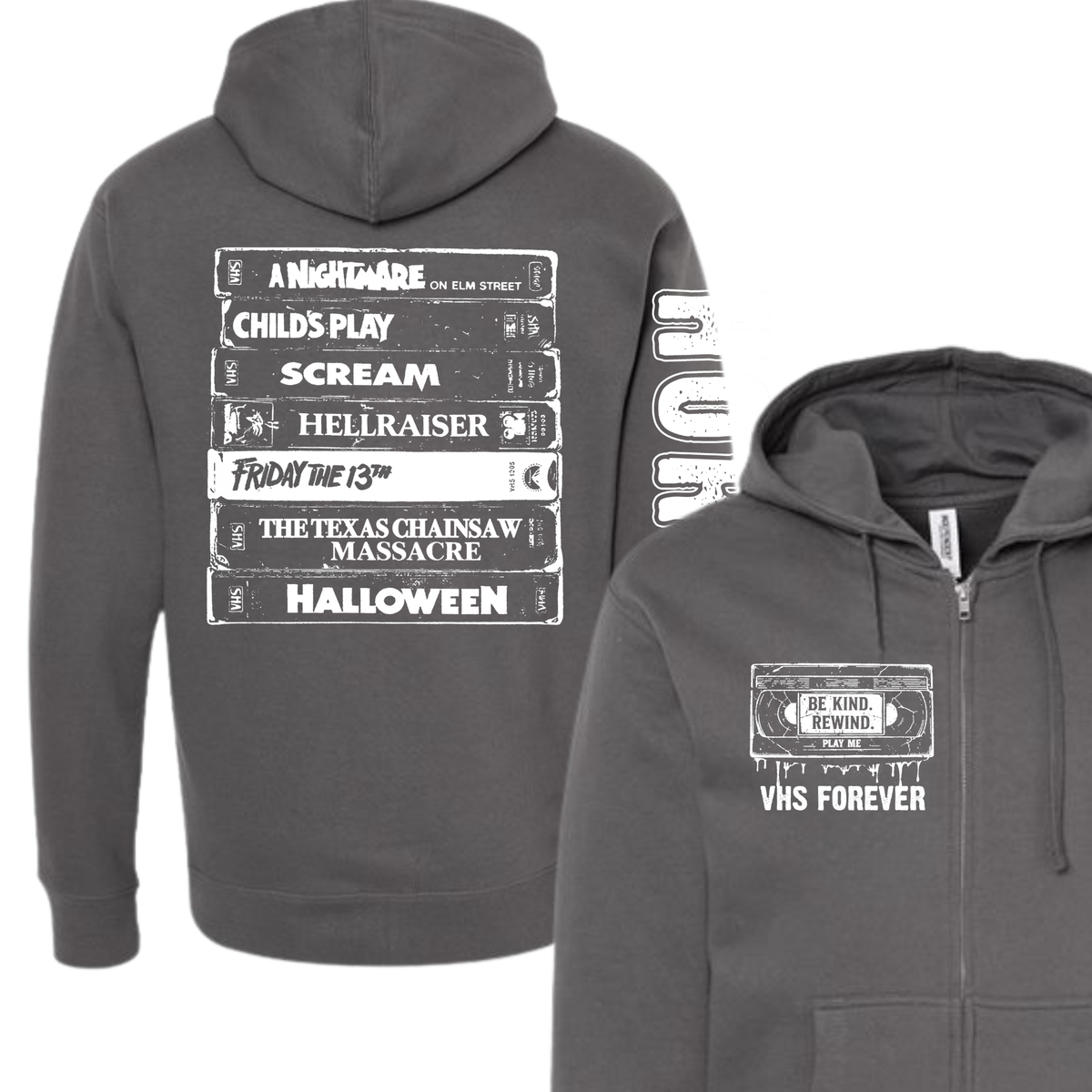 VHS Zip Hoodie