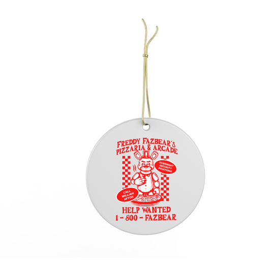 Freddy Pizza Ornament