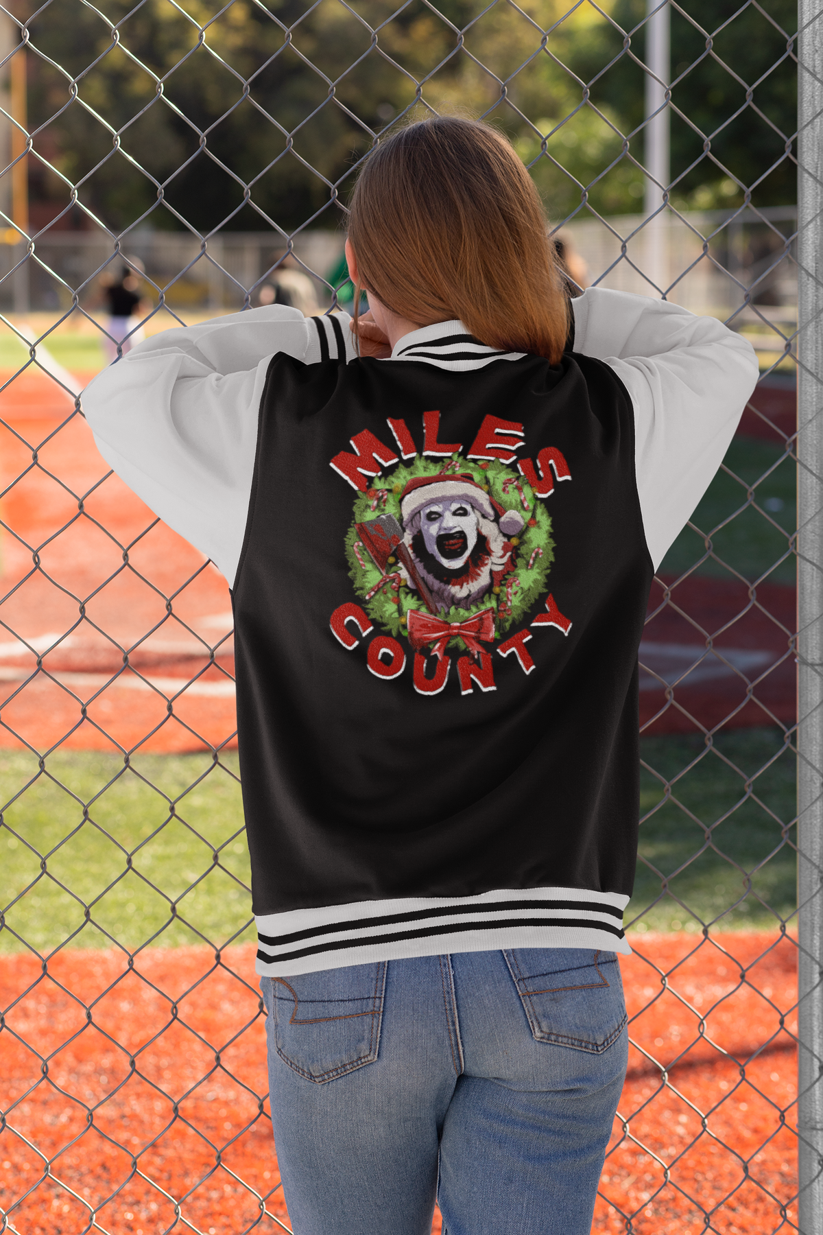 TERRIFIER 3 “Killer Christmas” Varsity Jacket
